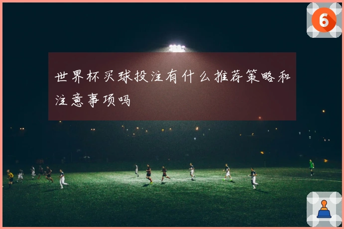 世界杯买球投注有什么推荐策略和注意事项吗